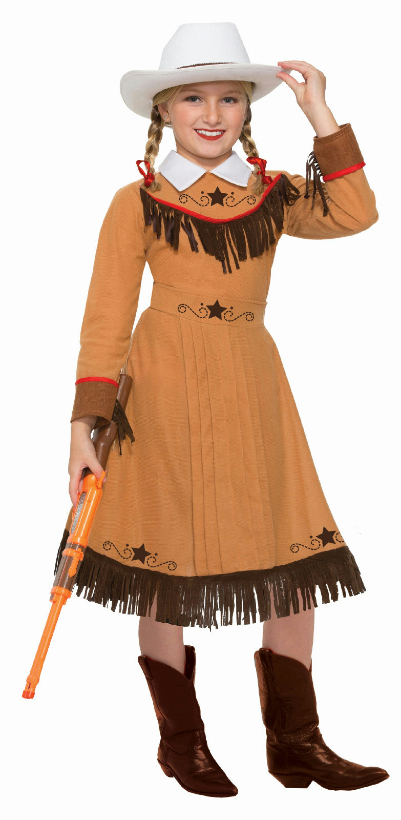 Western Texas Rosie Cowgirl Child Costume Large 12-14