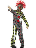 Smiffy's Deluxe Twisted Clown Child Costume Boy's Size Small 4-6