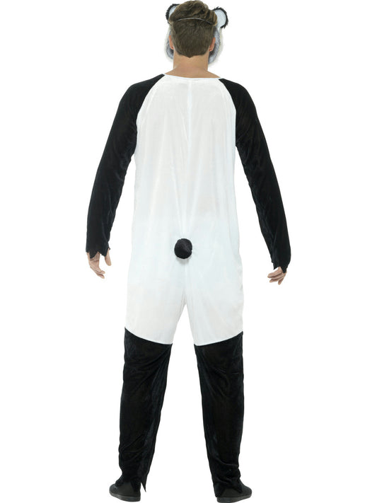 Smiffy's Men's Deluxe Zombie Panda Adult Costume and Mask Size Medium Gory