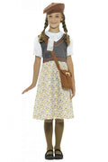 Smiffy's Evacuee School Girl Child Costume Sz Small