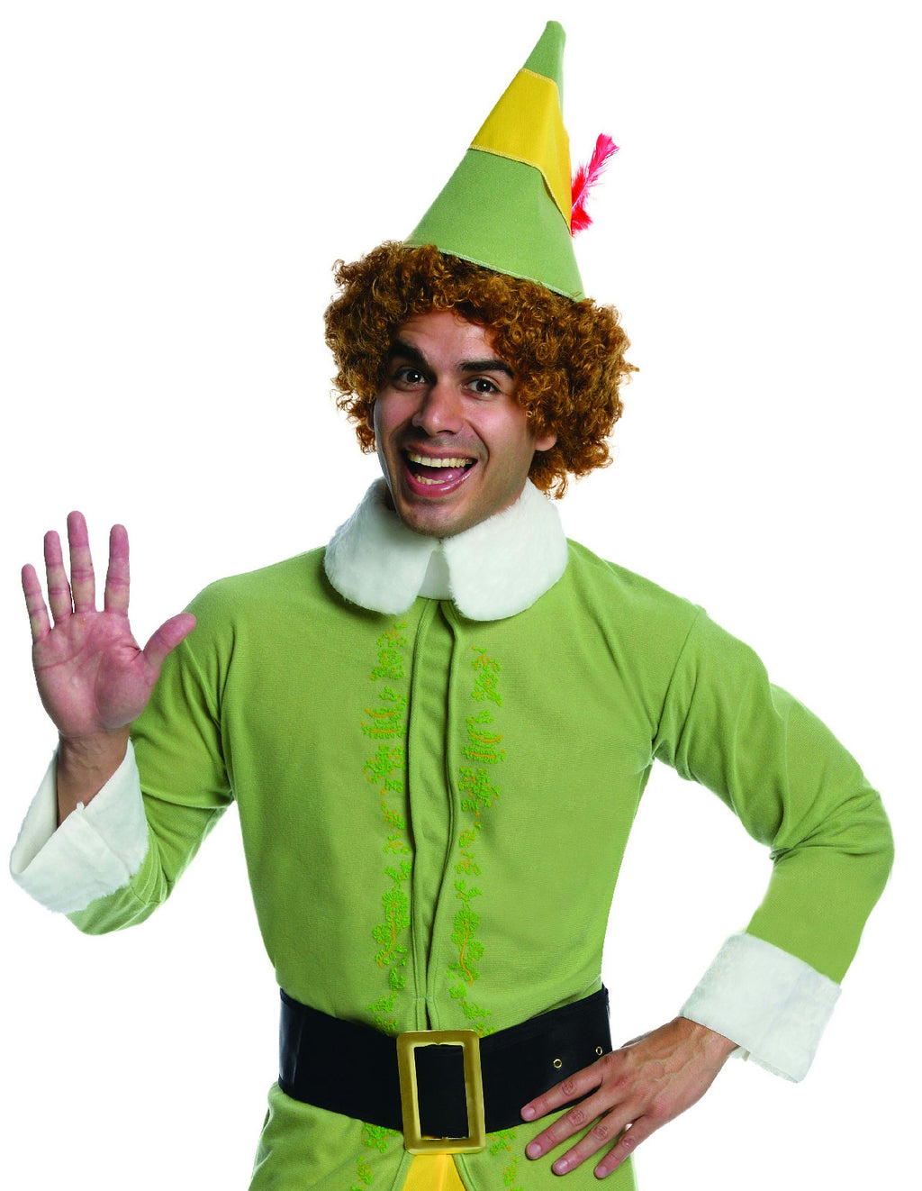 Buddy the Elf Movie Deluxe Adult Christmas Costume Size XL
