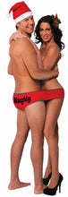 Load image into Gallery viewer, Forum Novelties Christmas Naughty Nice Fundies Undies For Two Novelty Gag
