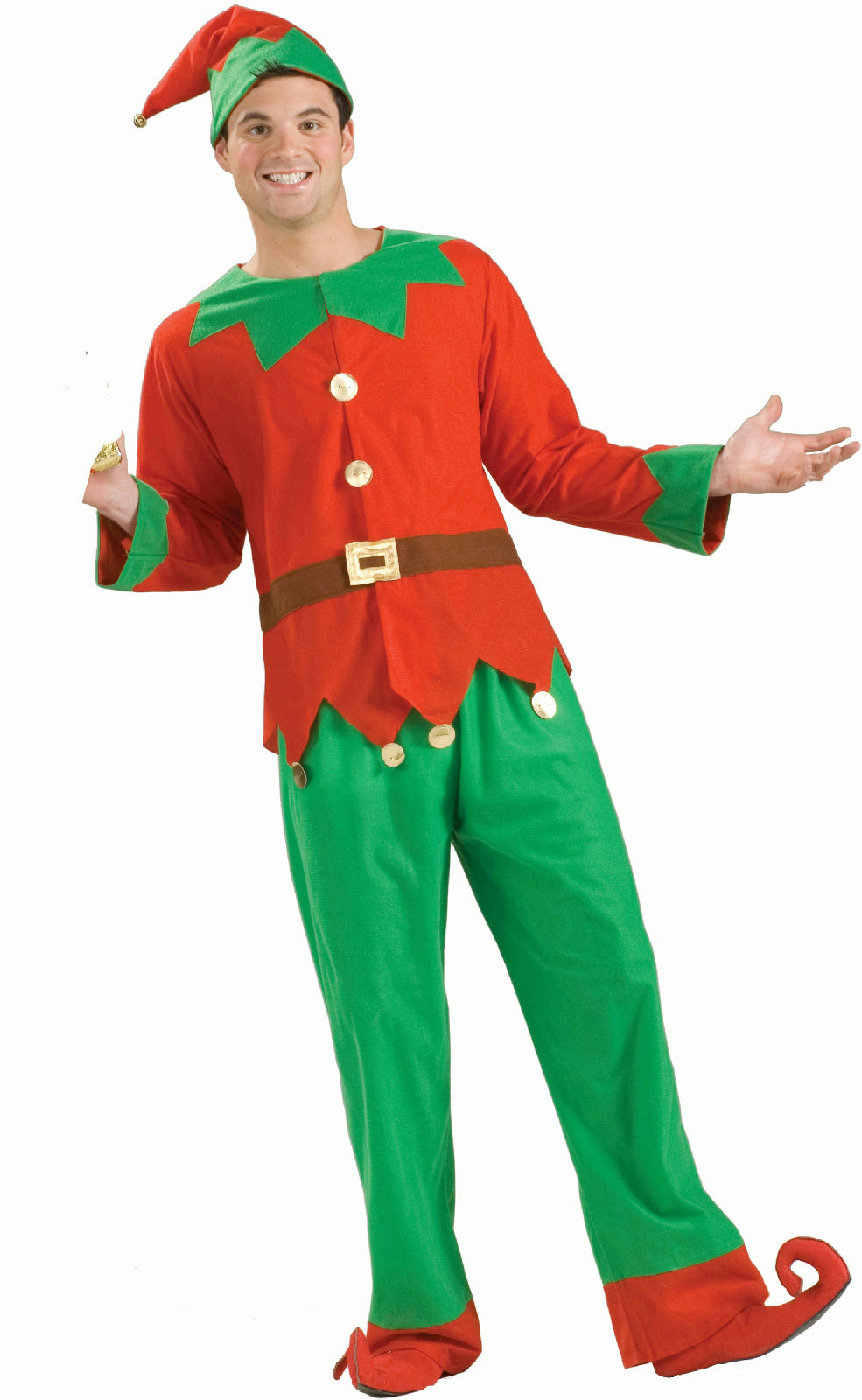 Simply Elf Unisex Adult Christmas Elf Costume
