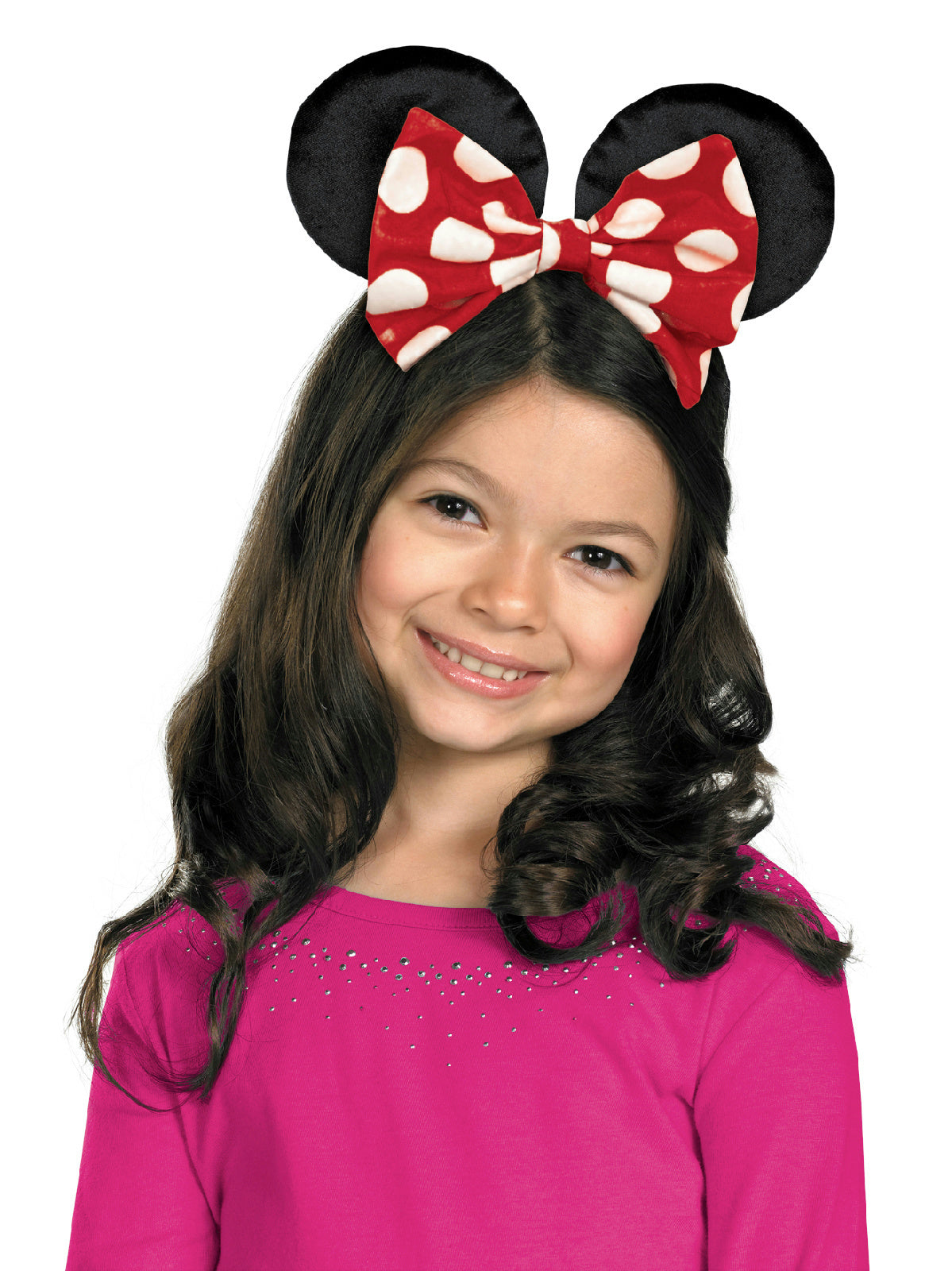Minnie Mouse Bowtique Child Kit Ears and Bow Headband