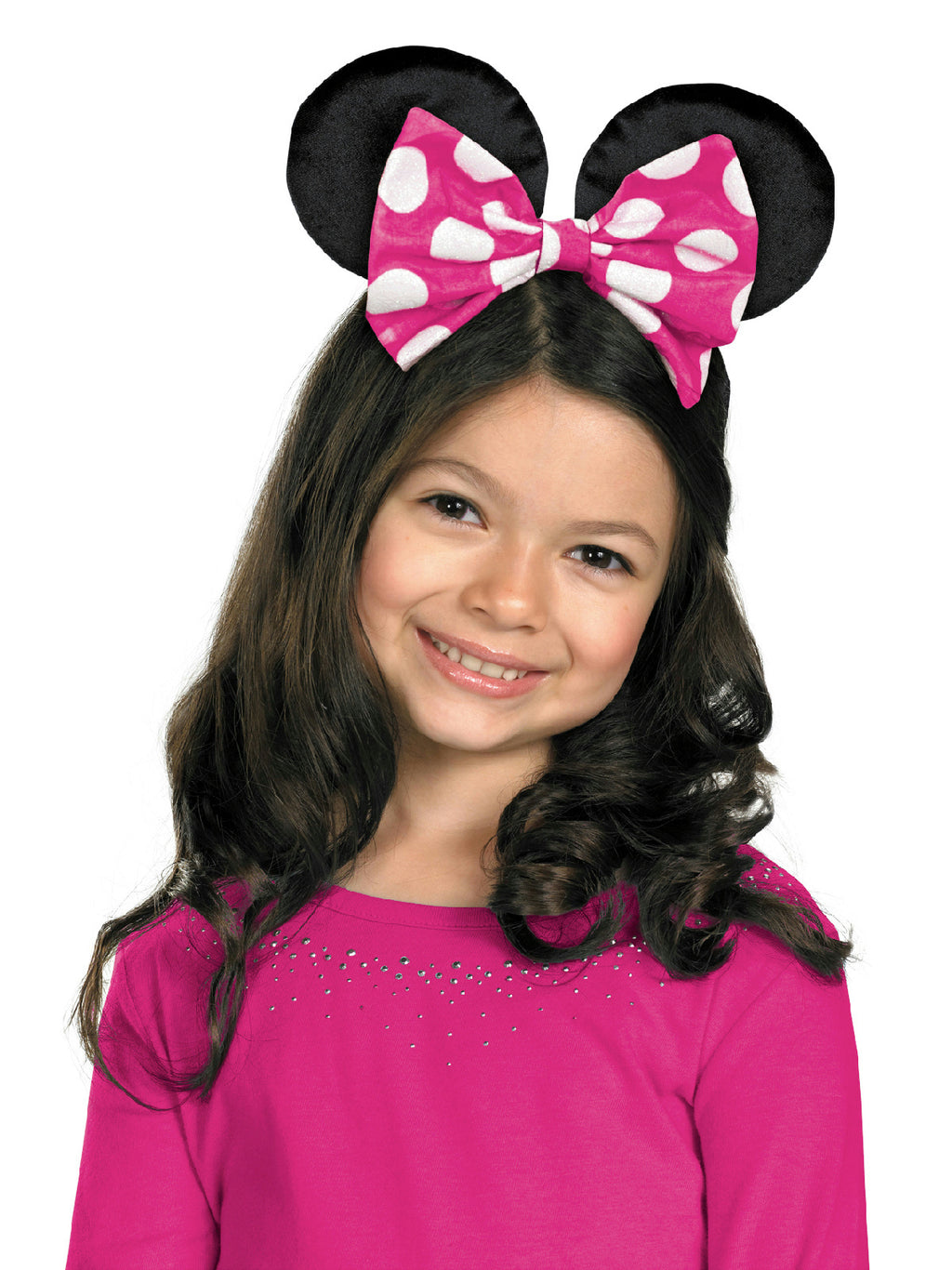 Minnie Mouse Bowtique Child Kit Ears and Bow Headband
