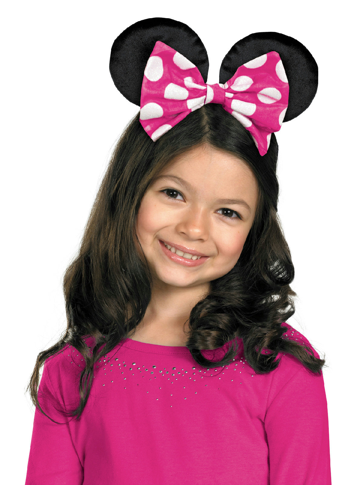 Minnie Mouse Bowtique Child Kit Ears and Bow Headband