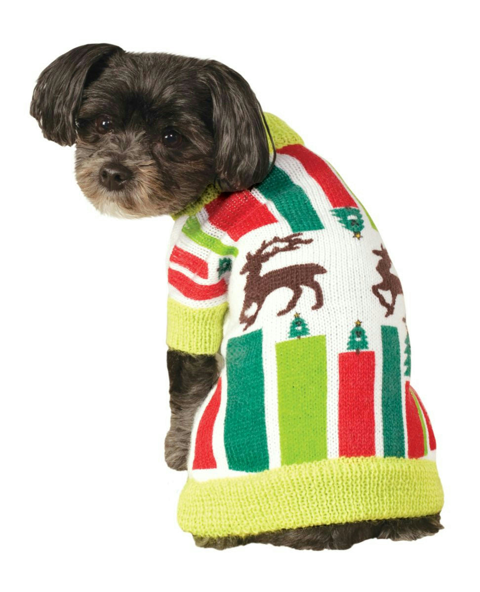 Reindeer Ugly Christmas Sweater Pet Dog Size Small