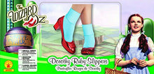 Load image into Gallery viewer, Dorothy Adult Ruby Slippers Costume Shoes Size Large 9-10
