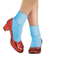 Load image into Gallery viewer, Dorothy Adult Ruby Slippers Costume Shoes Size Small 5-6
