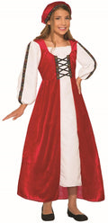 Red Renaissance Faire Dress Girls Costume Size Small 4-6