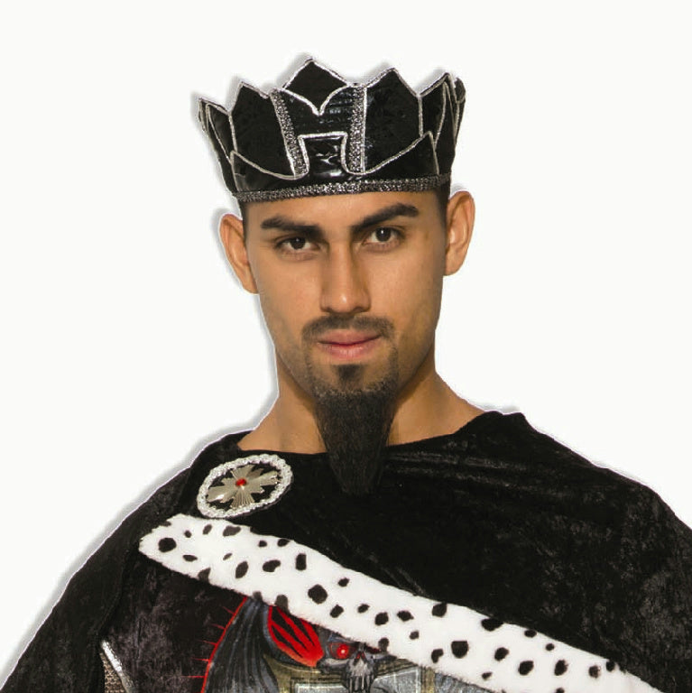 Dark Royalty Black King Crown Costume Crown DISCONTINUED