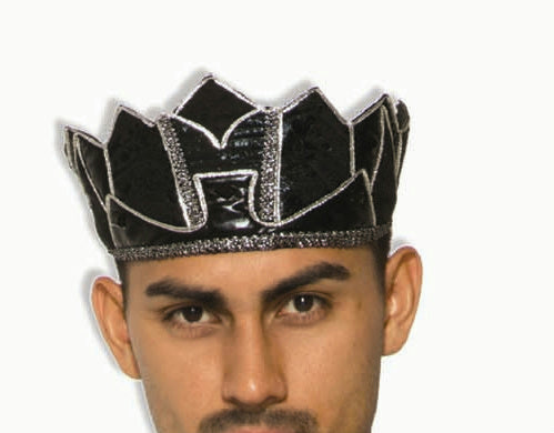 Dark Royalty Black King Crown Costume Crown DISCONTINUED