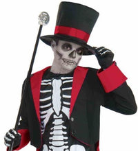 Load image into Gallery viewer, Mister Bone Jangles Skeleton Dapper Child Costume Size Medium
