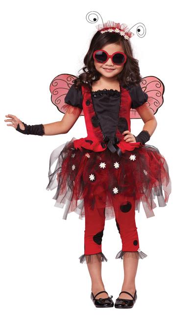 Lovely Ladybug Fairy Child Costume Medium 8-10