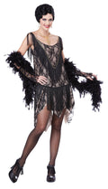Gatsby Gal 1920's Flapper Adult Costume Size Large 10-12