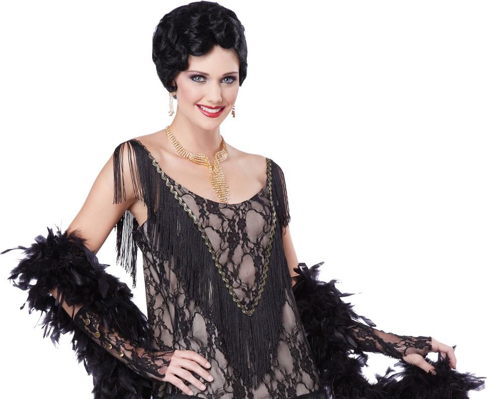 Gatsby Gal 1920's Flapper Adult Costume Size Large 10-12