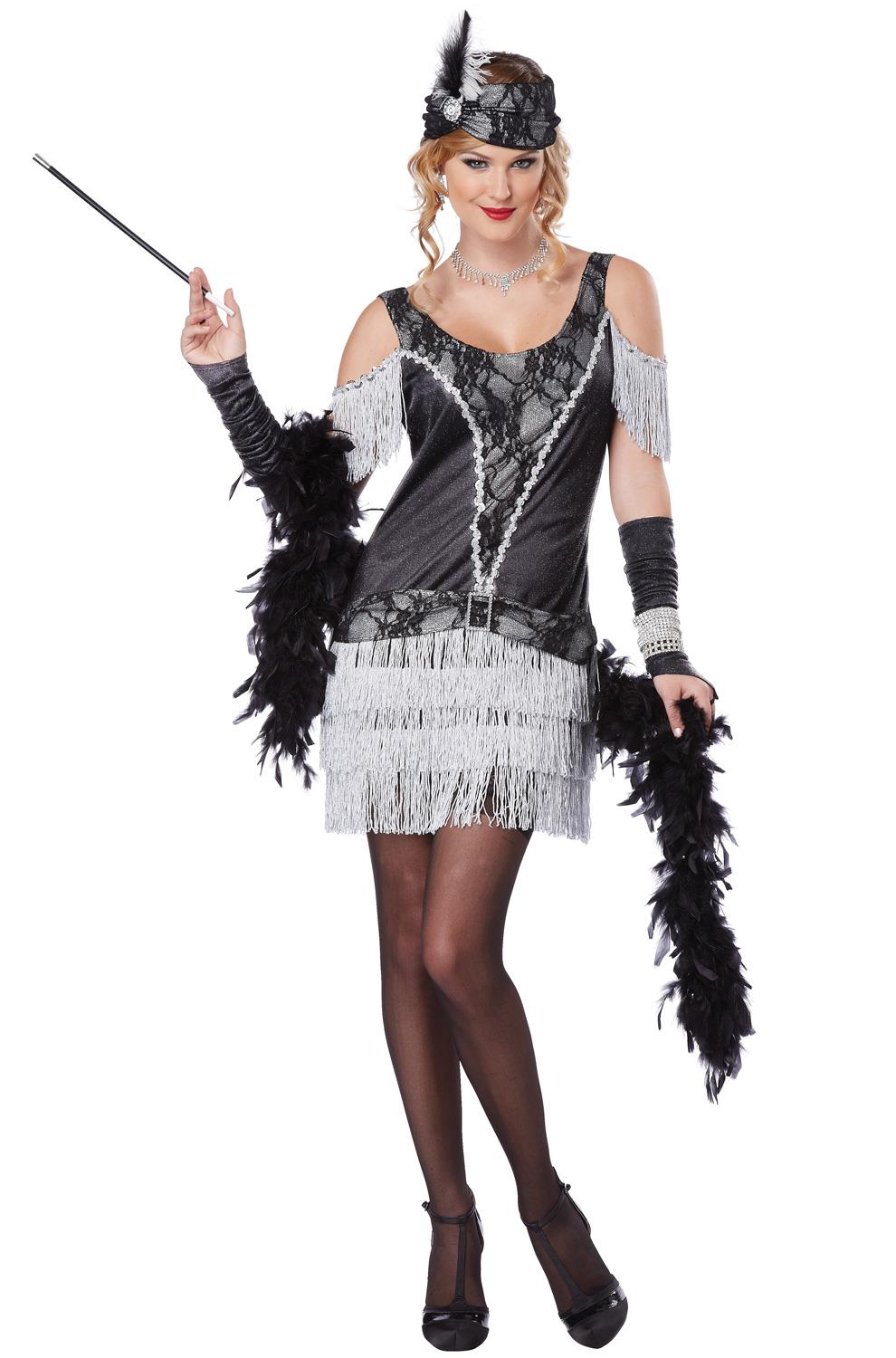 Razzle Dazzle 20's Flapper Adult Costume - XS