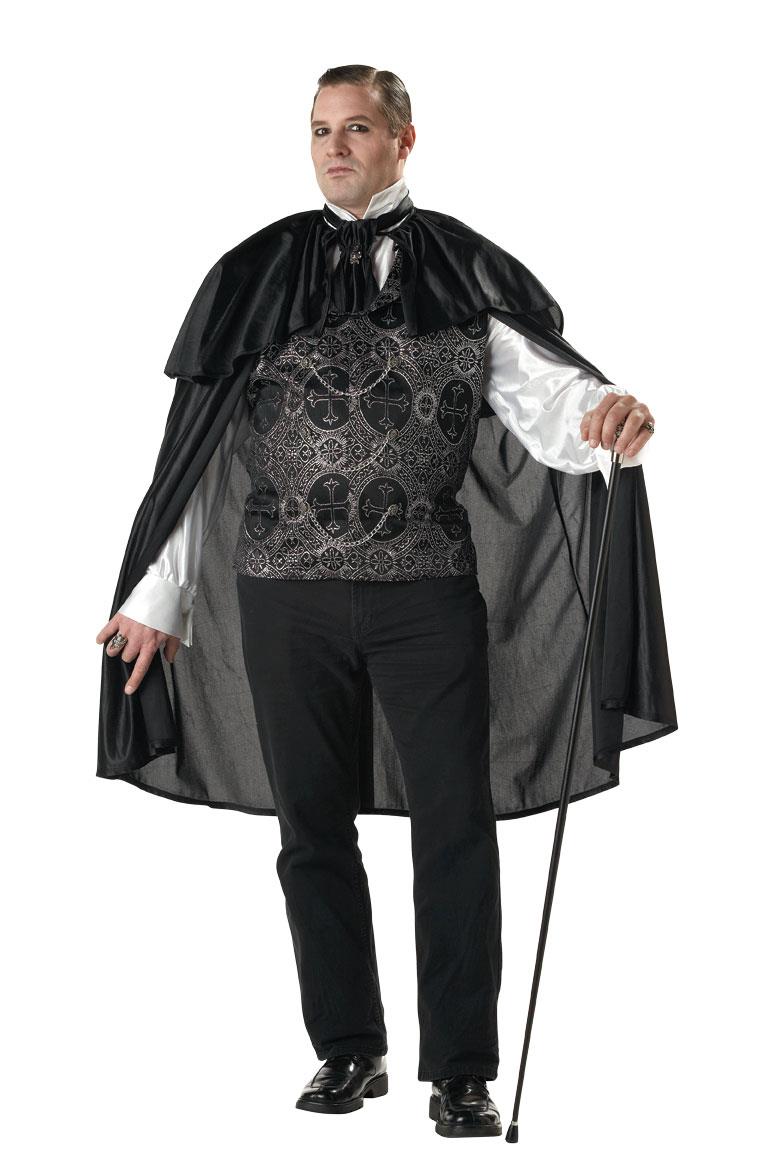 Victorian Vampire Adult Costume Plus Size XXL 48-52