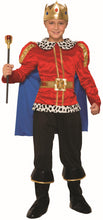 Load image into Gallery viewer, Royal King Regal Kids Halloween Costume Small 4-6
