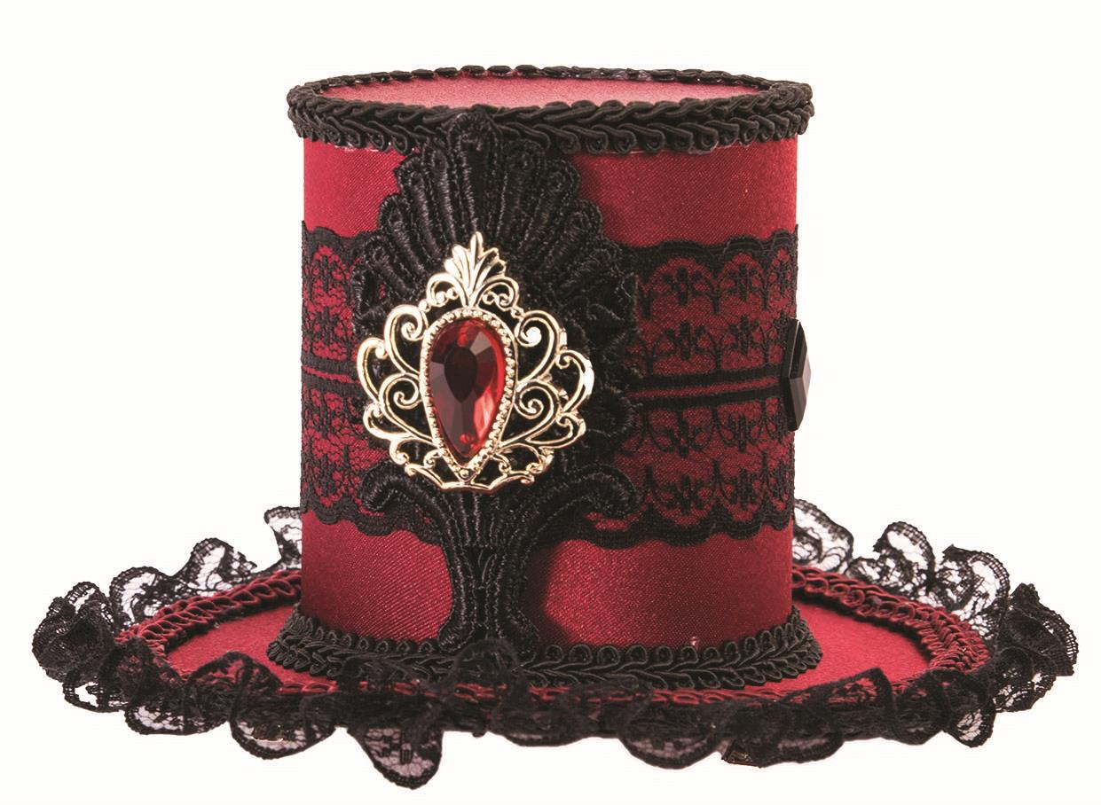 Mini Gothic Top Hat Mystery Circus Pirate Accessory