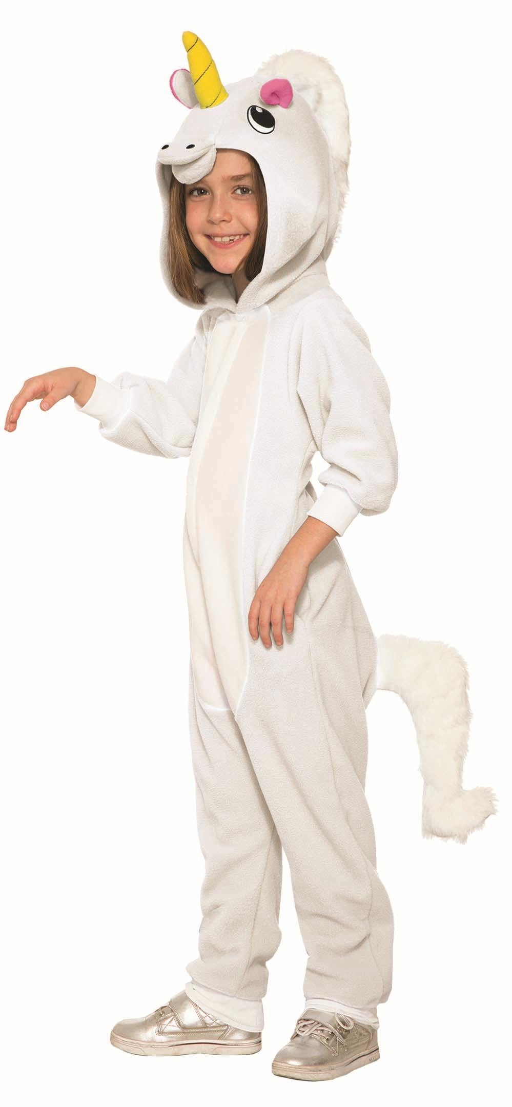 Unicorn One Piece Pajamas Kids Halloween Costume Medium 8-10