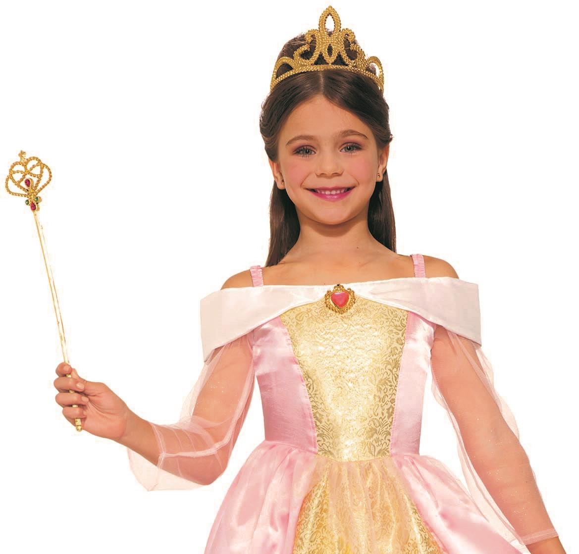 Princess Paisley Rose Child Pink Kids Halloween Costume Small 4-6