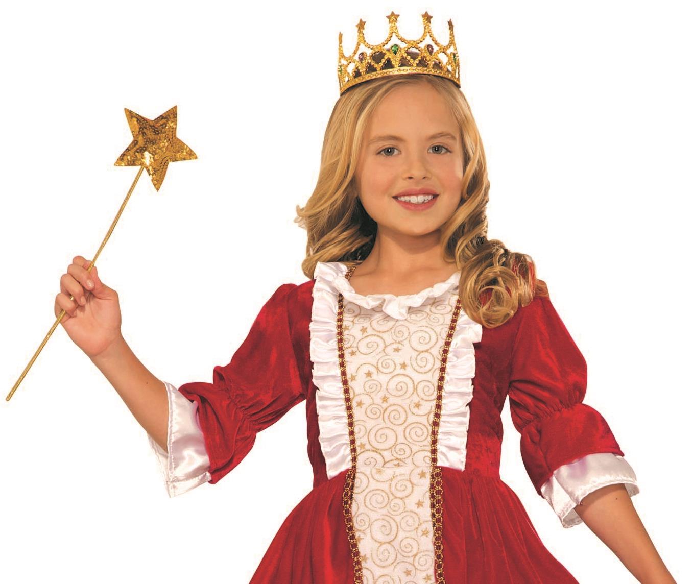 Princess Rachel Red Child Queen Kids Halloween Costume Medium 8-10