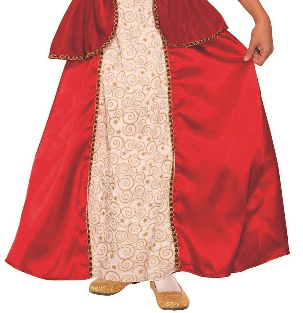 Princess Rachel Red Child Queen Kids Halloween Costume Medium 8-10
