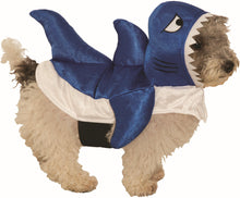 Load image into Gallery viewer, Blue Shark Pet Fish Dog Costume Size Small
