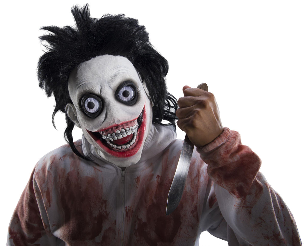 Creepypasta Go To Sleep Scary Stalker Adult Costume Mask