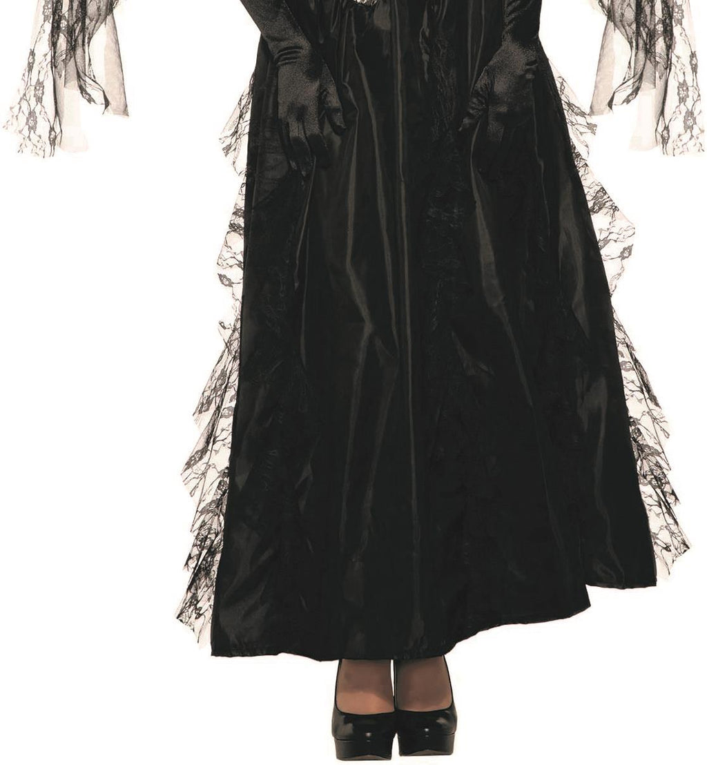 Fallen Black Angel Adult Gothic Costume Dress