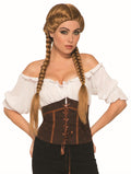 Brown Braided Oktoberfest Beer Garden Girl Wig
