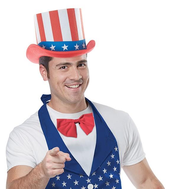 Red, White and Blue 4th of July American Patriotic Apron