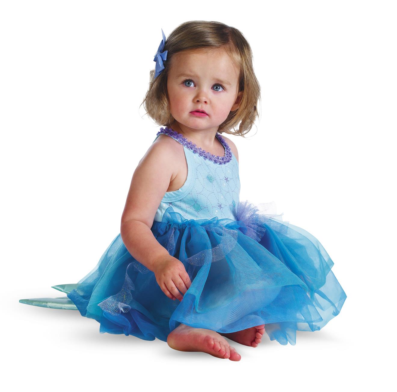 Ariel Prestige Disney Baby Dress Toddler Costume Size 12-18 Months