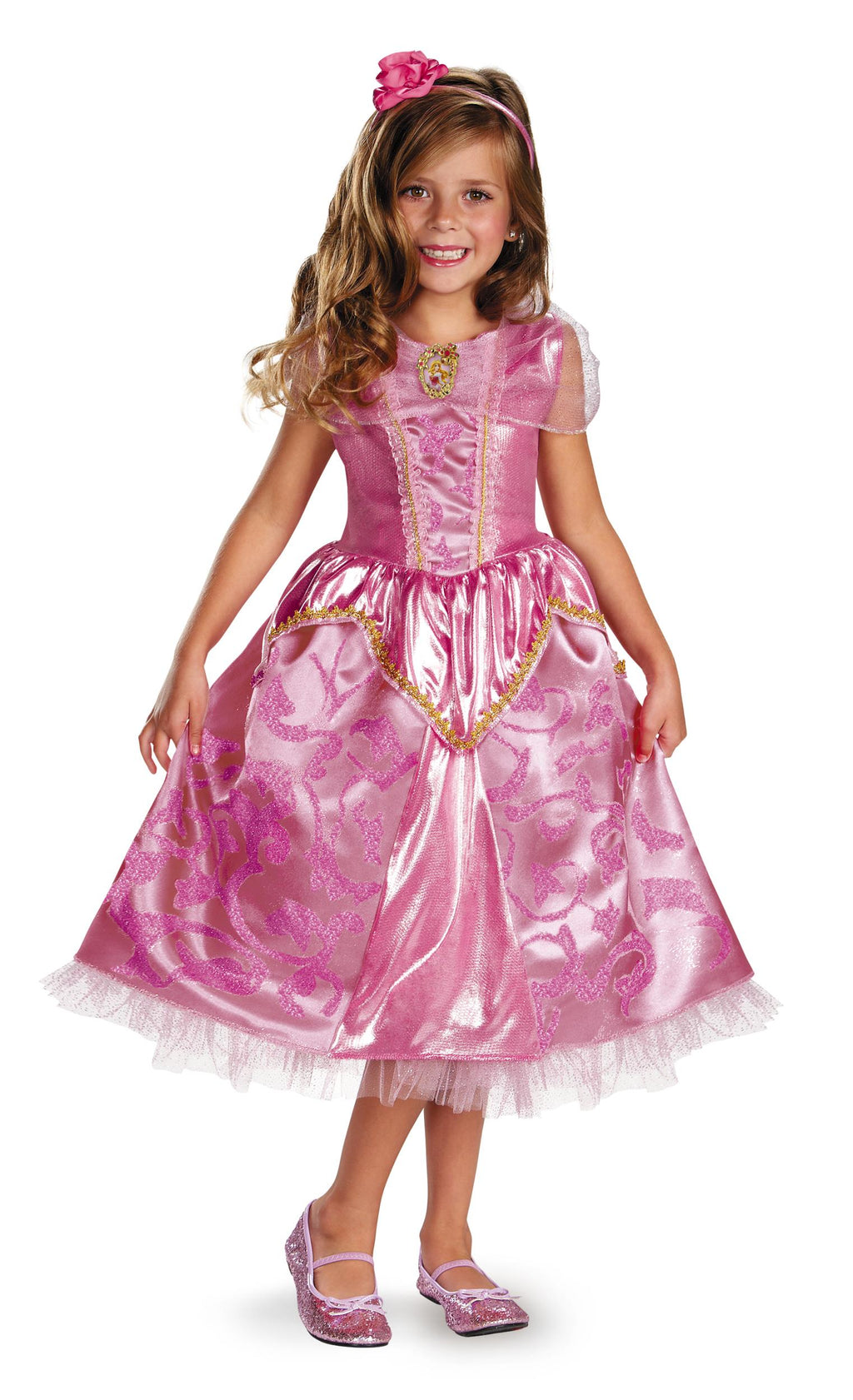 Aurora Sleeping Beauty Sparkle Disney Princess Costume Toddler Costume 3T-4T