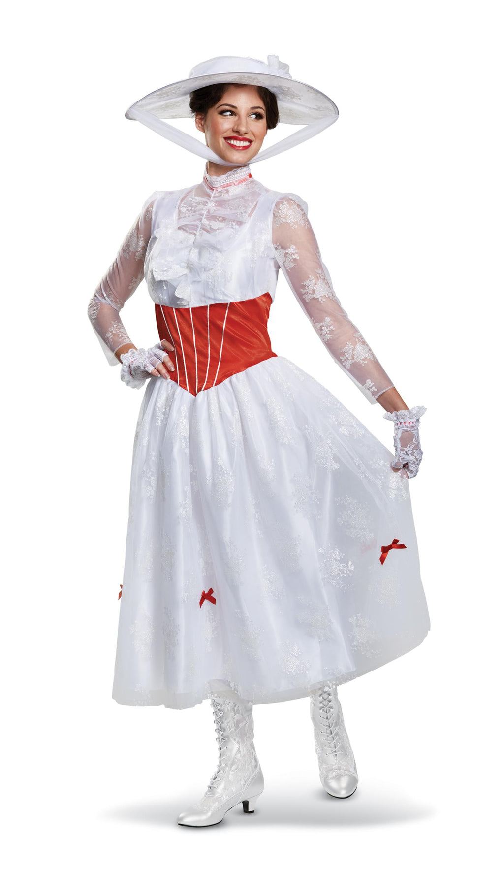 Mary Poppins Disney Dress Deluxe Costume Small 4-6