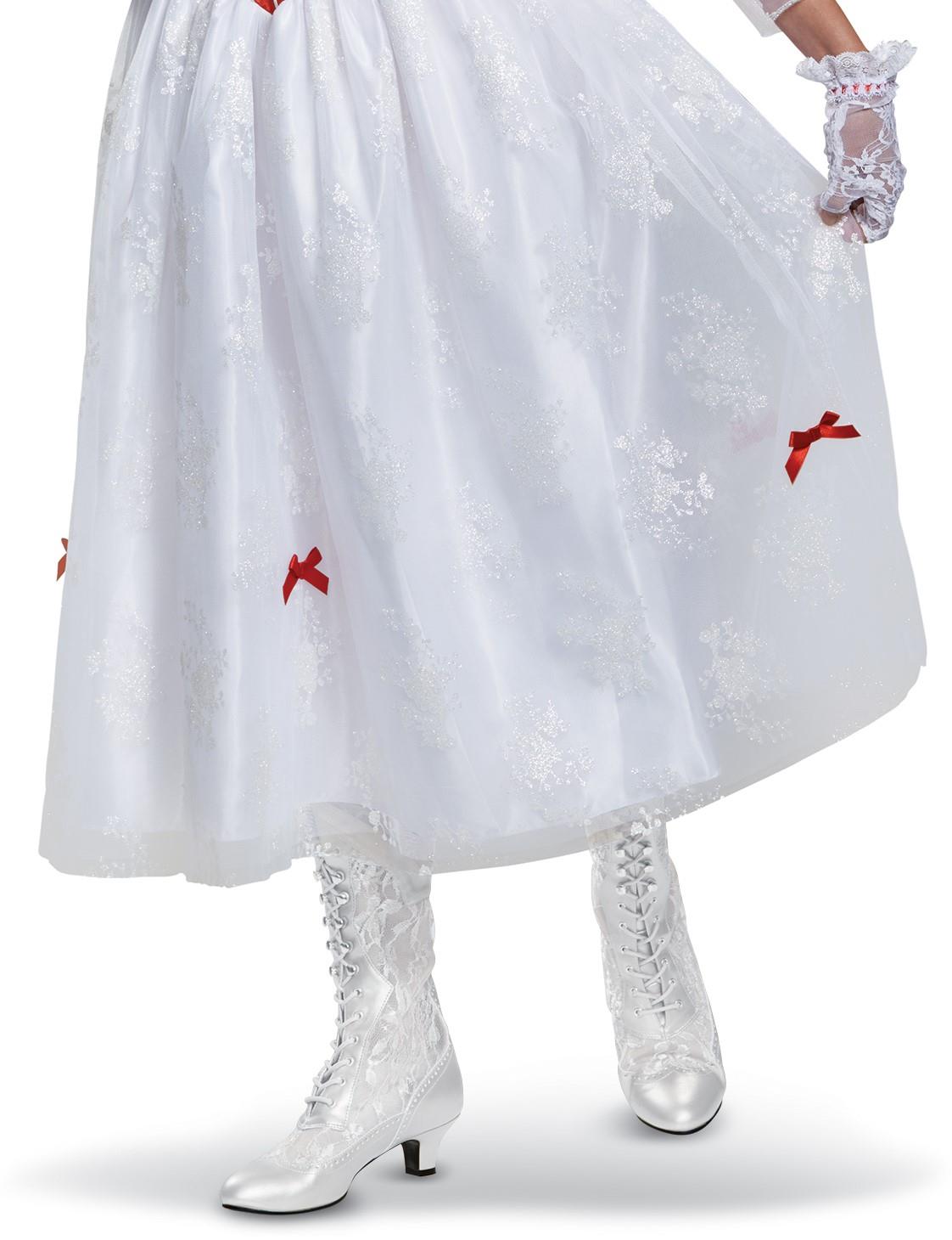 Mary Poppins Disney Dress Deluxe Costume Small 4-6
