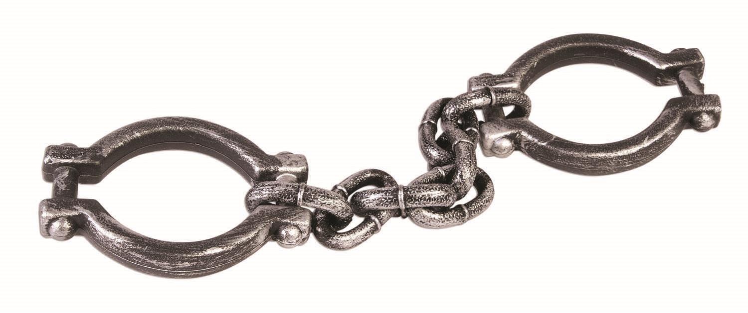 Plastic Prison Shackles Prisoner Accessory
