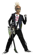 Rot N' Rebels: Punk Creep Skeleton Rocker Child Costume Medium 7-8