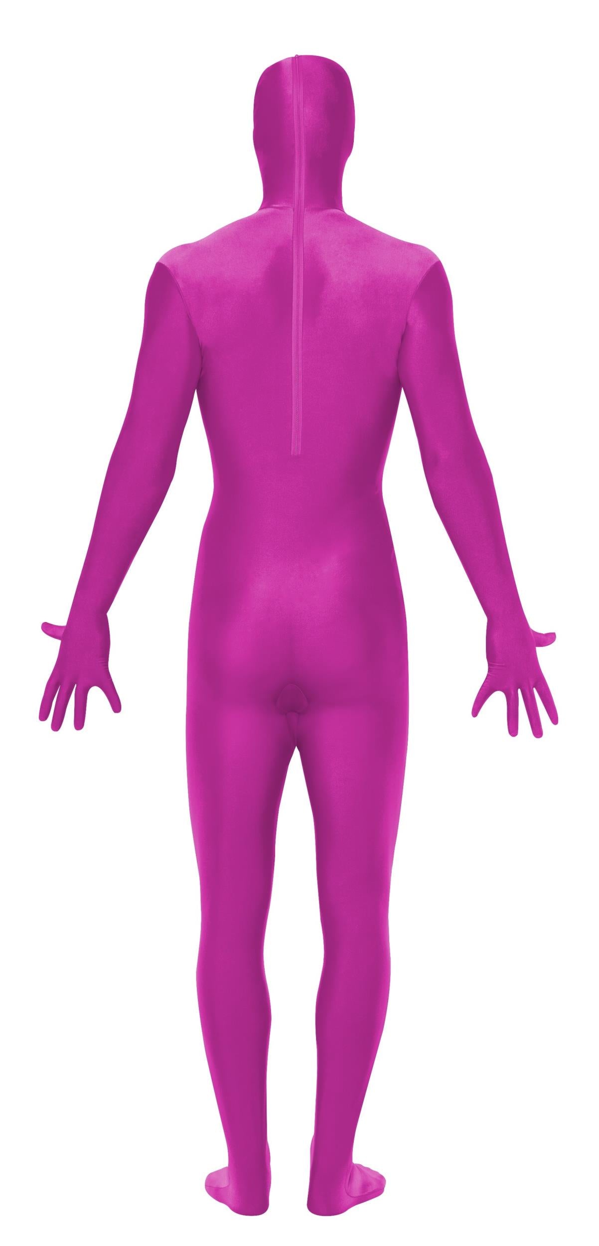 Pink Second Skin Suit Adult Costume Large