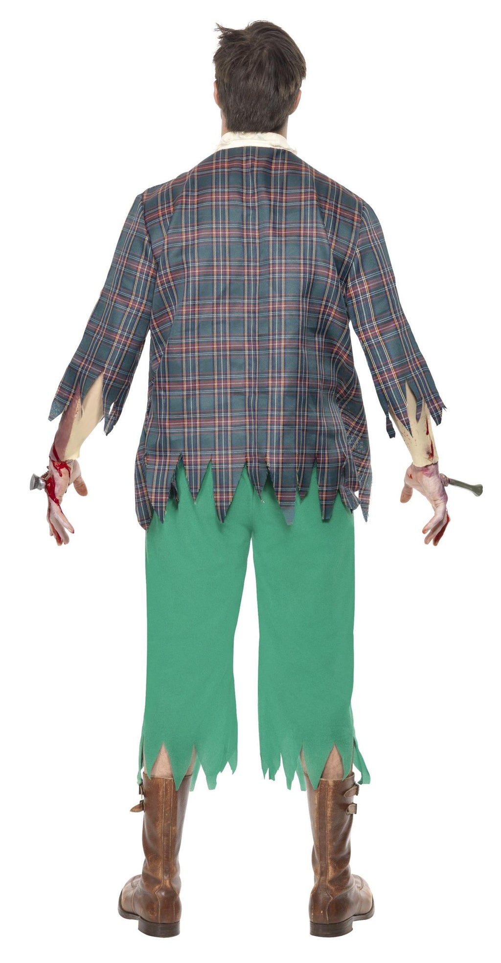 High School Horror: Zombie Geek Adult Costume Large Chest 42-44