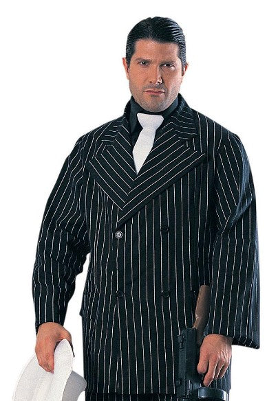 Deluxe Gangster Man Plus Size Costume Size Small