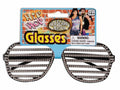 Forum Unisex Hip Hop Slot Rhinestone Glasses (Kanye Style)