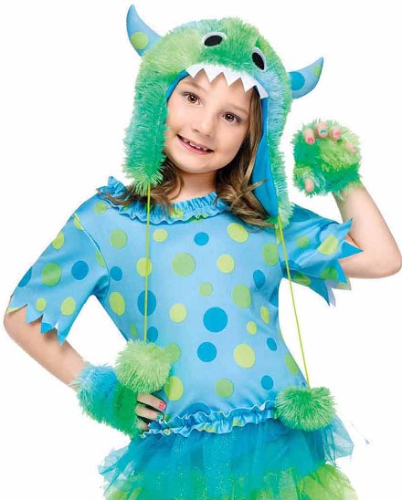 Monster Miss Toddler Child Girls Costume 2T