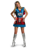 The Simpsons: Duffwoman Adult Costume Size Small