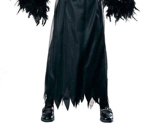 Pretty Witch Feathered Child Costume Size Large