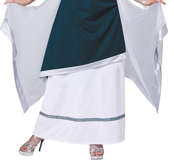 California Costumes Women's Roman Beauty Goddess Queen Long Dress Size Small 6-8