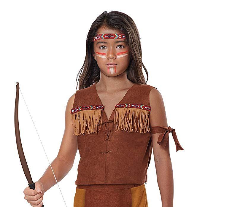 Classic Native American Indian Boy Child Costume Small 6-8