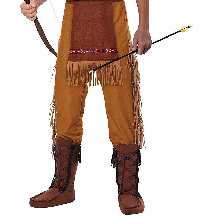 Classic Native American Indian Boy Child Costume Small 6-8