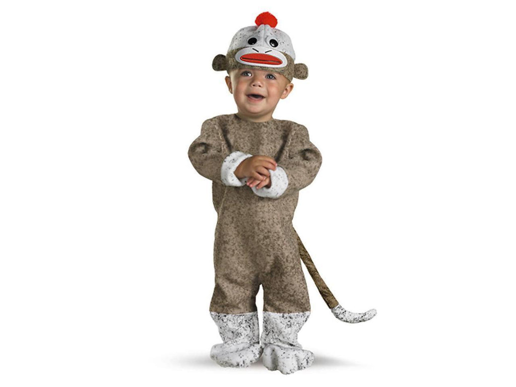 Sock Monkey Infant Costume Size 12-18 months